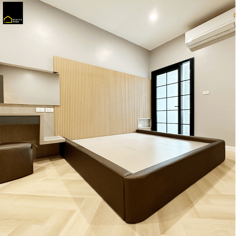  ฐานเตียง 5 ฟุต RENITA HOME รุ่น BLAKE สีน้ำตาล_6